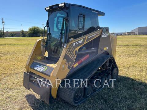 Asv Posi-Track RT75, Track Loader, 1062 hours, S/N: DS04975, 2023 - Image 1