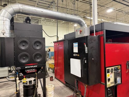 Lincoln Electric System-20, Robotic Weld Cell, Fanuc Arc Mate 100iD, 56" Reach, PowerWave 450R, 460V., 3 Ph. - Image 7