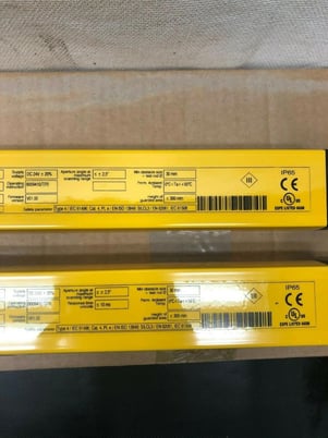 SICK #C4000, Safety Light Curtain, 3.5-6.4 watts, 15 beams, 24 VDC - Image 6
