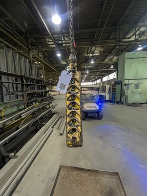 1.5 Ton, Cleveland, Overhead Bridge Crane, 1970 - Image 3