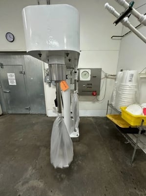 25 HP Hi-Speed Disperser Mixer Homogenizer, 80 gallon capacity, variable speed, floor mounted - Image 2