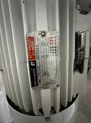 25 HP Hi-Speed Disperser Mixer Homogenizer, 80 gallon capacity, variable speed, floor mounted - Image 5