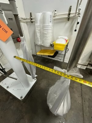 25 HP Hi-Speed Disperser Mixer Homogenizer, 80 gallon capacity, variable speed, floor mounted - Image 7