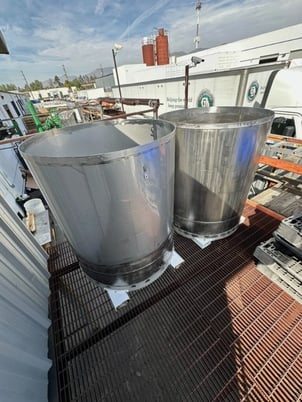 25 HP Hi-Speed Disperser Mixer Homogenizer, 80 gallon capacity, variable speed, floor mounted - Image 8