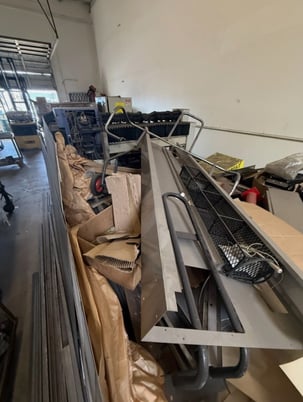 Mitsubishi #ML2512LXP, CNC Laser Cutting Machine, 3000 watt, 5' x 10' bed, pallet changer, 2002 - Image 5
