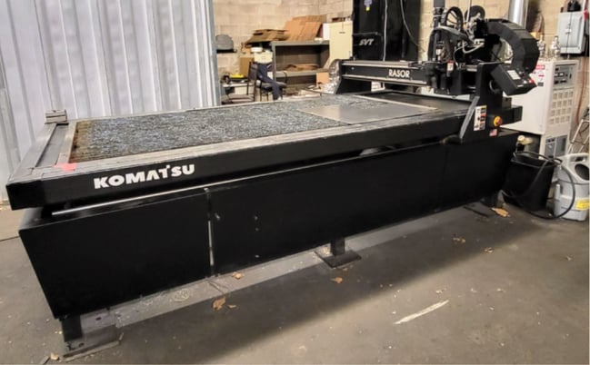Komatsu #KCR-0448 Rasor Series, 4' x 8', 40A, Komatsu Control, Casters, Misc. Consumables, Refurbished 2021 - Image 1