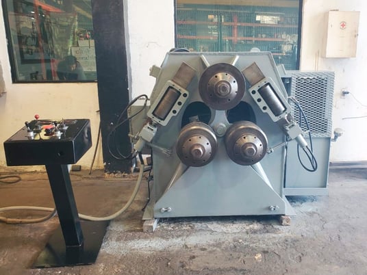 4" x 4" x 1/2" Conrad #C12A, Profile Rolling Machine, dual piston system, 1988 - Image 3