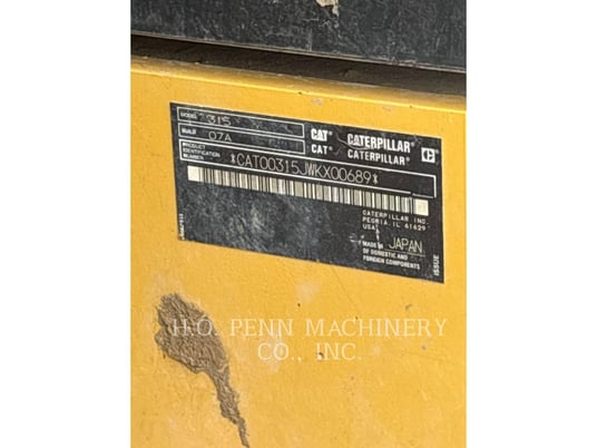Caterpillar 315-07, 8513 hours, S/N: WKX00689, 2021 - Image 6