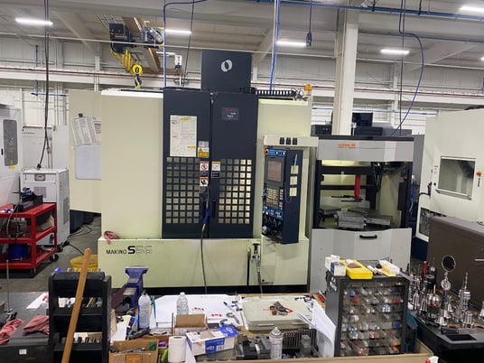 Makino #S56, Hard Milling vertical machining center w/Graphite package & Erowa 3R pallet system, 35.4" X - Image 4