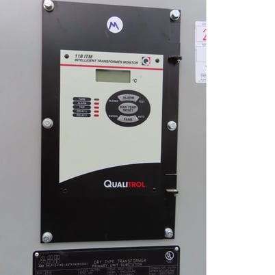 2500 KVA 13800x4160Y Primary, 2402 Secondary, ABB, Dry Type Transformer Copper - Image 3