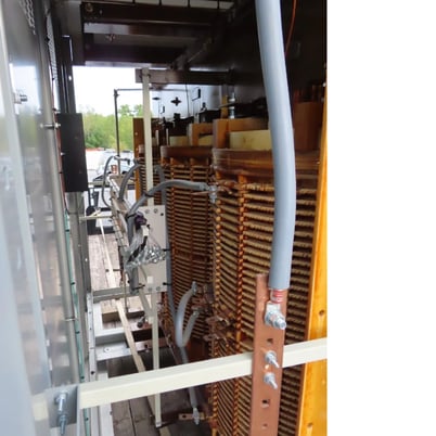 2500 KVA 13800x4160Y Primary, 2402 Secondary, ABB, Dry Type Transformer Copper - Image 4
