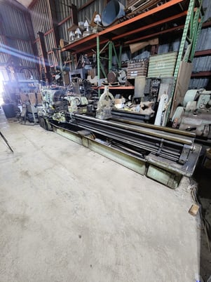 28" x 120" Monarch #612, 19" swing over cross slide, 4-jaw3 18" chuck, 20 HP, Servo Shift to1500 RPM, rapid - Image 6