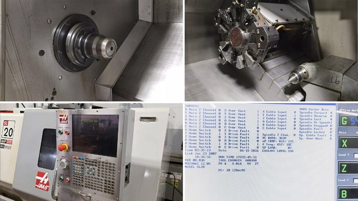 Haas #SL-20T, CNC Lathe, 23" x 20", 2007 - Image 3