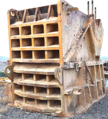 PENNSYLVANIA JAW CRUSHER, 48" X 60", OVERHEAD ECCENTRIC: 4FT X 5FT - Image 1