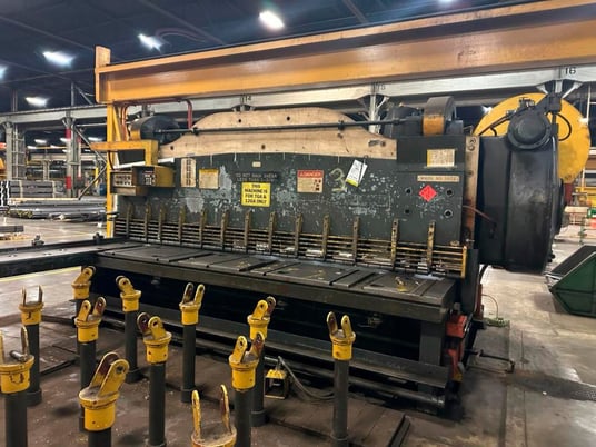 5/8" x 12' Cincinnati #100x12', hydraulic shear, 1988 - Image 1