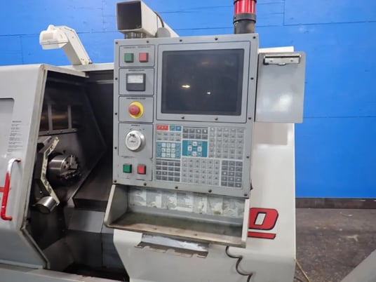 Haas #SL20T, CNC Lathe, 8" 3-Jaw Chuck, 10 ATC, Haas Controls, chip tray, 208/230 V., 2000 - Image 2
