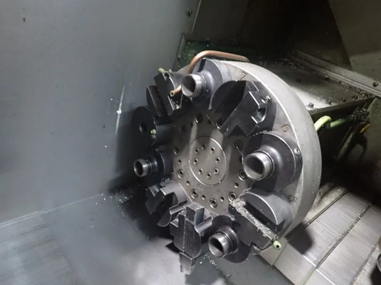 Haas #SL20T, CNC Lathe, 8" 3-Jaw Chuck, 10 ATC, Haas Controls, chip tray, 208/230 V., 2000 - Image 3
