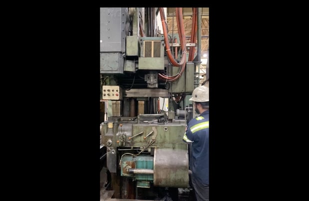 96" x 96" x 288" G.a.gray, (2) 100 HP Rail Heads, (1) Side Head, 10" Quills, Updated Electrics, 1966, IP/UP - Image 3