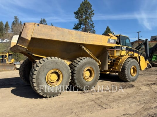 Caterpillar 740, Articulated Truck, 17196 hours, S/N: AXM02102, 2005 - Image 3