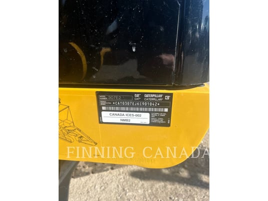 Caterpillar 307E2, 802 hours, S/N: KC901042, 2018 - Image 5