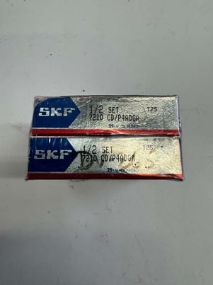 SKF Angular Contact Ball Bearing 7210 CD/P4ADGA - 1/2 Set 50 x 90 x 20 mm - Image 2