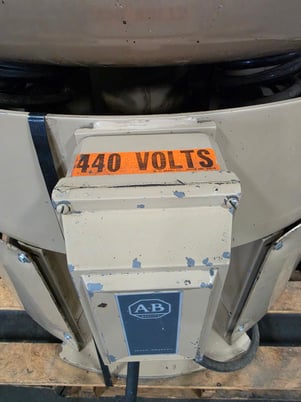 4.3 cu.ft. Hammond Roto-Finish #Gemini-G400, vibratory finisher, 1.21 HP, 1 drain - Image 8