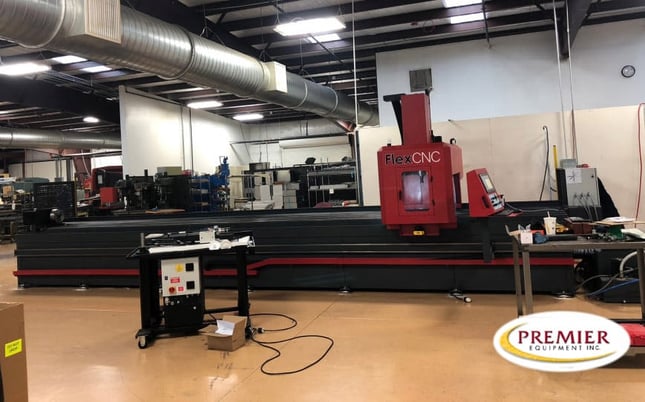 FlexCNC / FlexDrill 3rd CNC C-Series CNC vertical machining center, 6000 RPM, 10 automatic tool changer, thru - Image 1