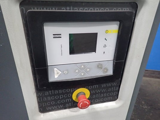 20 HP, Atlas Copco #GA15VSD+, Rotary Screw Air Compressor, 185 PSI, 460 V., 2013 - Image 2