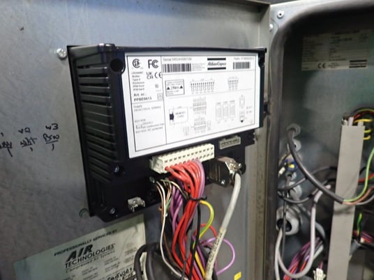 20 HP, Atlas Copco #GA15VSD+, Rotary Screw Air Compressor, 185 PSI, 460 V., 2013 - Image 8