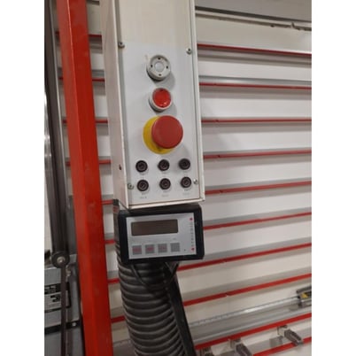 Striebig #Optisaw-III, vertical panel saw, foot pedal braking system, 7.5 HP, automatic Star Delta starter - Image 2