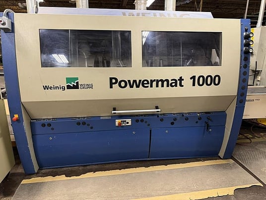 Weinig #Powermat-1000/018, moulder with hopper feed, 6-head, 9-1/16" x 4-3/4" working capacity, 2005 - Image 4