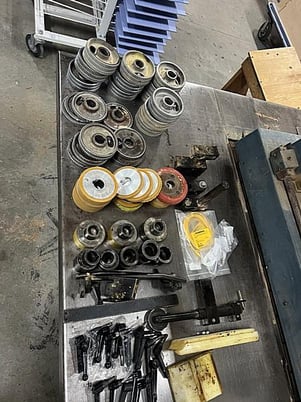 Weinig #Powermat-1000/018, moulder with hopper feed, 6-head, 9-1/16" x 4-3/4" working capacity, 2005 - Image 7