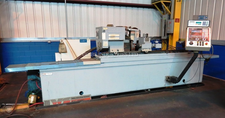 Warner & Swasey #1460A SM Stepmaster outside dimension, 30" x4" whl, 8500 FPM surface, 30 angle, Air Gage - Image 1