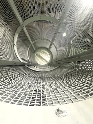 Rotary Trommel Screener, with cleaning brushes for rotating Drum Screen. - Image 3