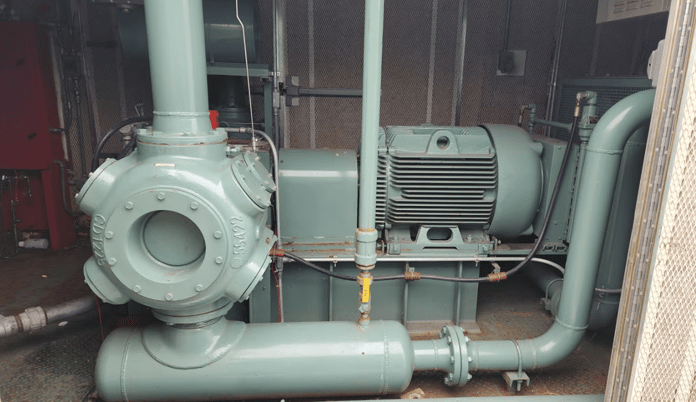 Ariel #JGP/2 gas compressor package, 150 psi, 125 HP, electric motor, enclosed - Image 4