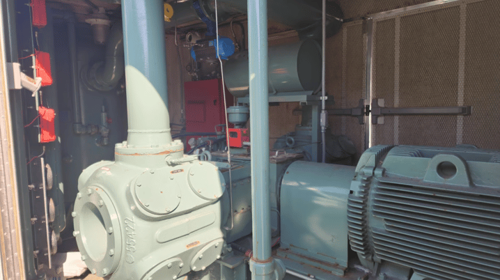 Ariel #JGP/2 gas compressor package, 150 psi, 125 HP, electric motor, enclosed - Image 5