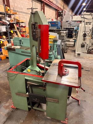 10" x 12" Er Maier #KM1012, Roll-In Vertical Bandsaw, 18" x 30" table, 10'-2" saw blade length x 3/4" blade - Image 3