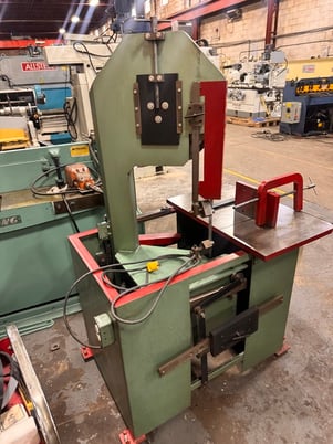 10" x 12" Er Maier #KM1012, Roll-In Vertical Bandsaw, 18" x 30" table, 10'-2" saw blade length x 3/4" blade - Image 6