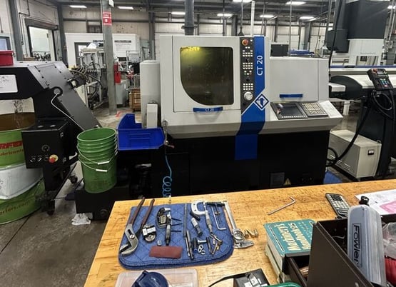 Tornos #CT-20, Swiss Type CNC Lathe, 2017 - Image 2
