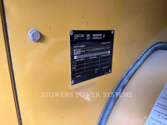 Caterpillar #3412C, diesel generator set, Tier 1, sound attenuated enclosure, PMG, 924 hours, 2002 - Image 6