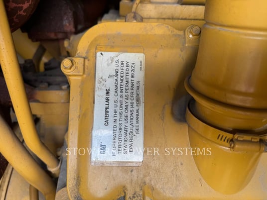 Caterpillar #3412C, diesel generator set, Tier 1, sound attenuated enclosure, PMG, 924 hours, 2002 - Image 8
