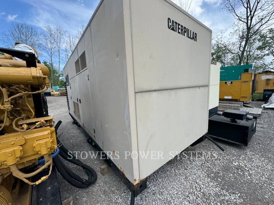 Caterpillar #3412C, diesel generator set, Tier 1, sound attenuated enclosure, weatherproof enclosure, 871 - Image 2