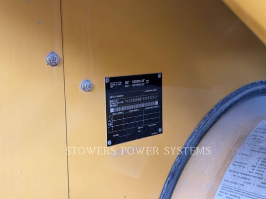 Caterpillar #3412C, diesel generator set, Tier 1, sound attenuated enclosure, weatherproof enclosure, 871 - Image 6