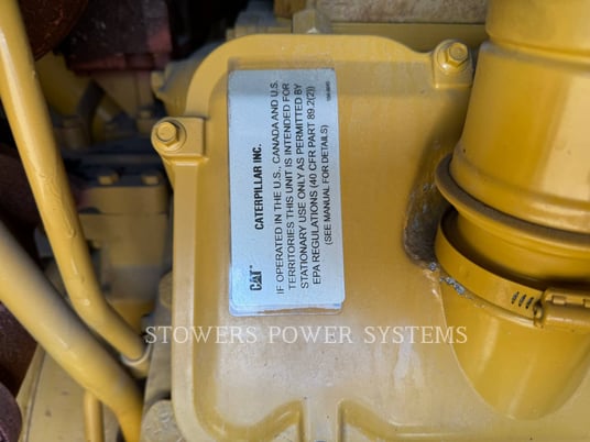 Caterpillar #3412C, diesel generator set, Tier 1, sound attenuated enclosure, weatherproof enclosure, 871 - Image 8