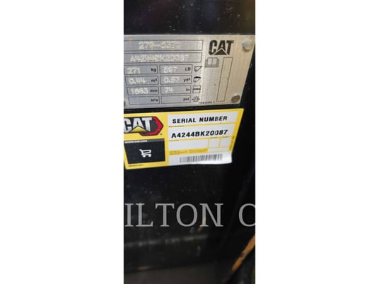 Cat 262D3, Skid Steer Loader, 193 hours, S/N: TP403814, 2024 - Image 6