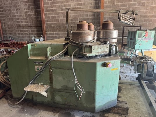 6" x 6" x 5/8" Roundo #R-6-S, angle roll, hydraulic, 18" roll diameter, 20 HP, 23 FPM, 1988 - Image 7