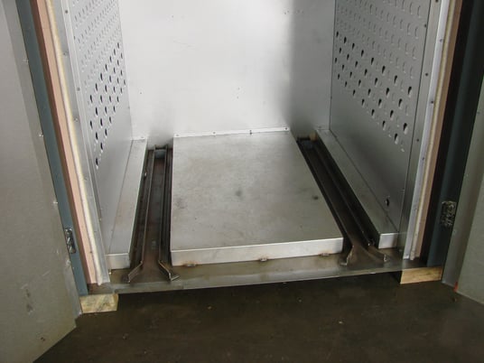 48" width x 72" H x 48" L JPW Design #HD496, roll-in cart, like new, 650&deg;F, horizontal & vertical air-flow - Image 4