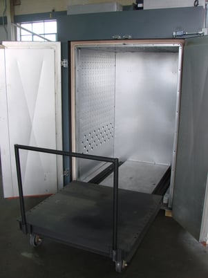 48" width x 72" H x 48" L JPW Design #HD496, roll-in cart, like new, 650&deg;F, horizontal & vertical air-flow - Image 5