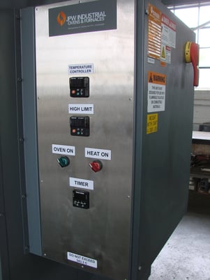 48" width x 72" H x 48" L JPW Design #HD496, roll-in cart, like new, 650&deg;F, horizontal & vertical air-flow - Image 8