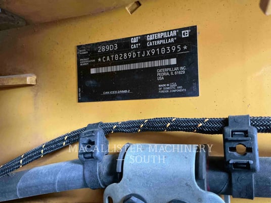 Caterpillar 289D3, 1382 hours, S/N: JX910395, 2022 - Image 6